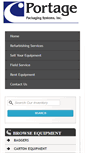 Mobile Screenshot of portagesystems.com